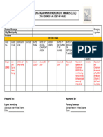 LTIA Form 07 A List of Cases