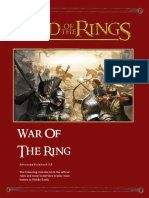 War of The Ring Homerules 3.0