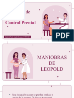 Maniobras Leopold y Control Prenatal