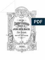 Bach - 6 Cello Suites Becker Peters Complete