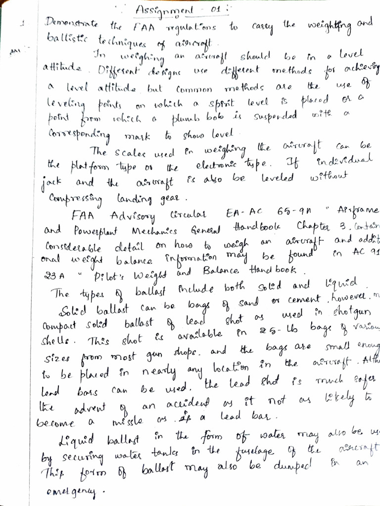 Assignment 1 Flight Testing Pdf