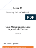 Lesson 29 Monetary Policy Continued.