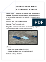 Proyecto de Transferencia de Calor