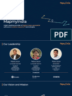 MapmyIndia Company Profile I September 2021