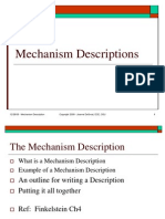 Lect 5 - Mechanism Description