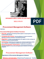 Procurement Management Software