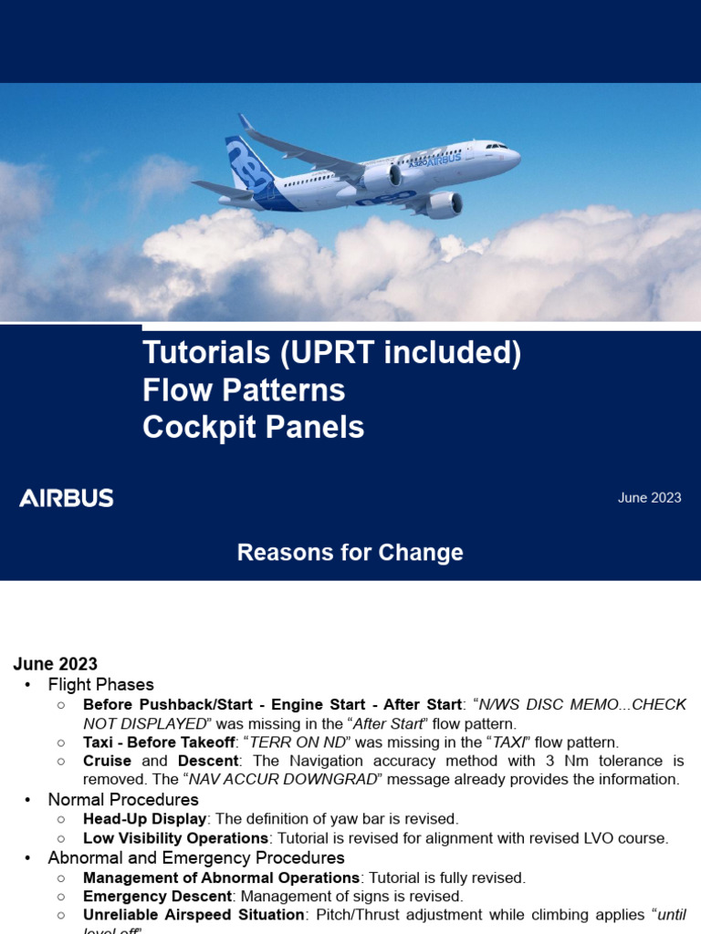 A 320 tutorials pdf airport cockpit