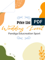 Pandiga Wedding Price List