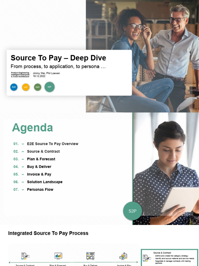SAP Source to Pay Process Guide | PDF | Procurement | Accounts Payable