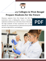 How Pharmacy Colleges in West Bengal Prepare Students For The Future