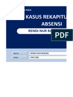 Kasus 3 Rekap Absen