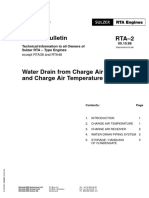 RTA-02 - Water Drain From Charge Air Receiver and Charge and Charge Air Temperature