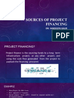 Topic 5 - Sources of Project Financing