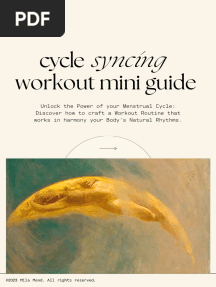 Mila Mend - Cycle Syncing Workout Guide