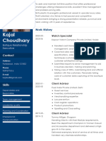 Kajal Choudhary CV