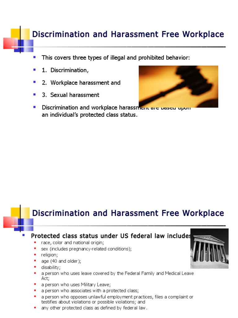 Understanding Workplace Harassment | PDF | Sexual Harassment | Harassment