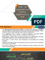 Chapter 1 of PHP (WBP)