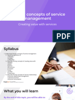 Creating Value With Services