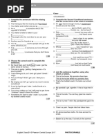 ECB1 Tests Language Test 7A