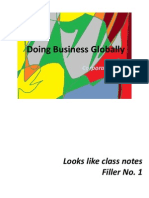 Doing Business Globally - Filler No. 1-1