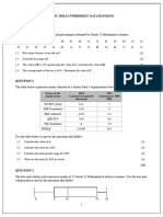 Basic Skills Worksheet Data Handling