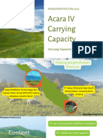 Praktikum Carrying Capacity