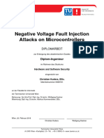 Negative Voltage Fault Injection Attacks On Microcontrollers