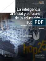 Inteligencia Artificial y Futuro de La Educación Superior