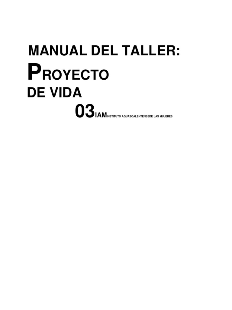 Identidad y autoestima en el proyecto de vida | PDF | Autoestima | Toma ...