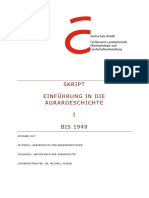 Skript Einführung in Die Agrargeschichte Bis 1949 (2017)