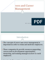 HRP&D Careers and Career Management