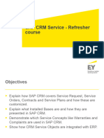 SAP CRM Service - Refresher Course