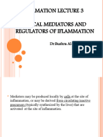 Inflammation Lecture 3 Chemical Mediators and Regulators of Iflammation