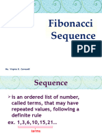 Fibonacci Sequence Numbers