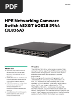 HPE Networking Comware Switch 48XGT 6QS28 5944-PSN1013609545WWEN