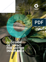 A Glossary of Terms For Motor Insurance