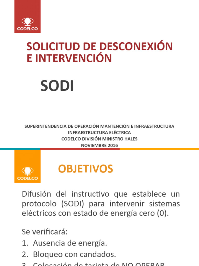 SODI | PDF | voltaje