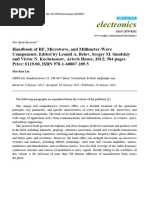 Handbook of RF Microwave and Millimeter