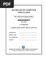 Ignou mba assignment cover page format