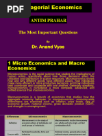 Antim Prahar Managerial Economics 2023