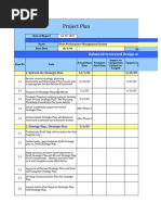 Project Plan Template