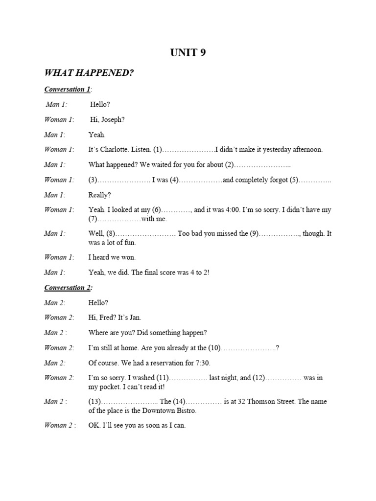 UNIT 9 Listening | PDF | Art