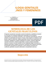 Semiologia Genitales Masculinos y Femeninos