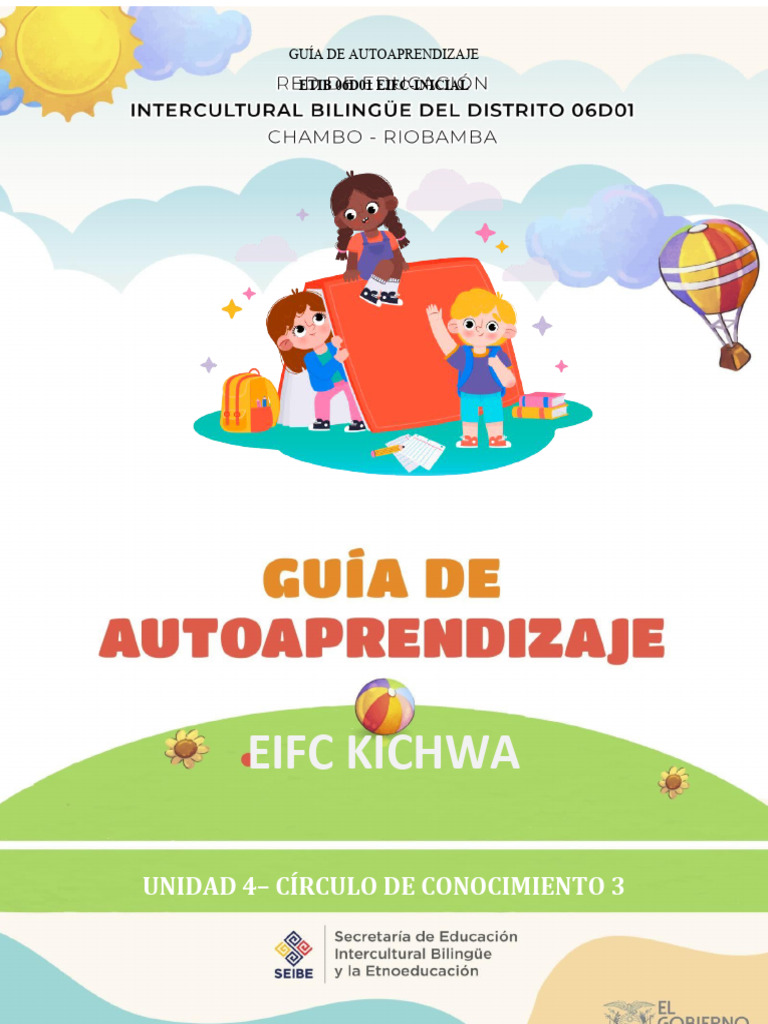 Guía de Autoaprendizaje EIFC Inicial | PDF