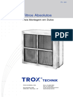 TROX - Filtro Absoluto para Duto