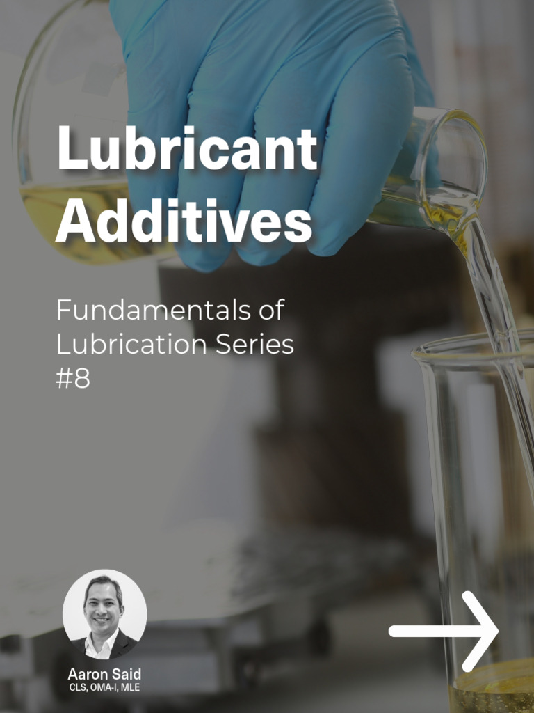 Lubricant Additives PDF Lubricant Rust