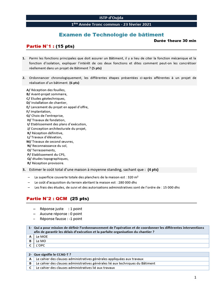 examen-de-technologie-du-b-timent-pdf-b-ton-arm-fondation