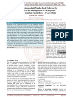 Role of Dashamooladi Niruha Basti Followed by Katibasti in the Management of “Katigraha” W.R.S to Lumbar Spondylosis A Case Study