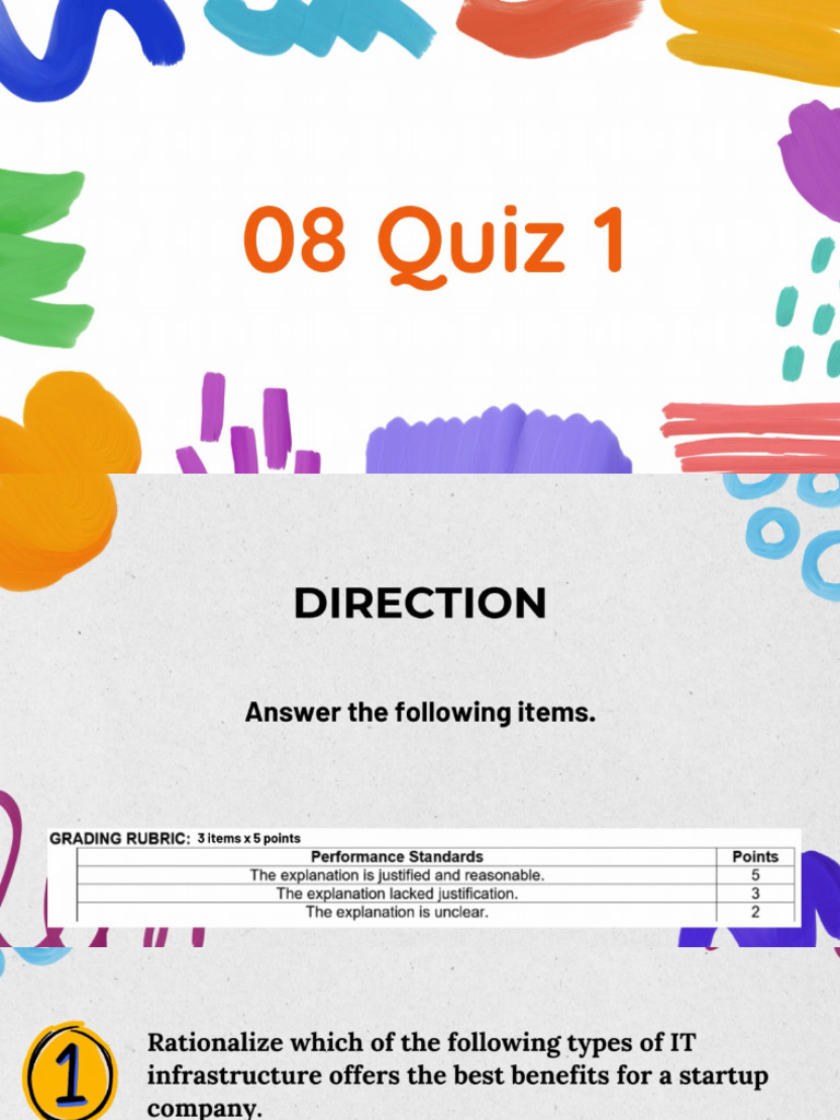 08 Quiz 1 | PDF