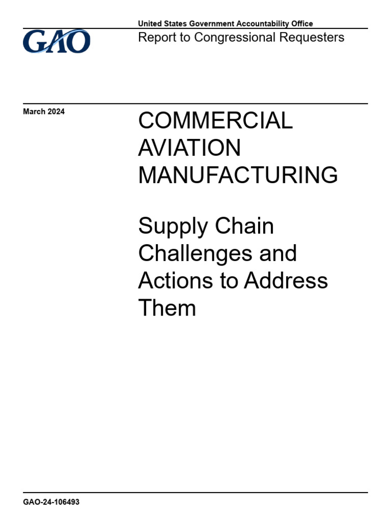 Commerical Airplane Manufacturing | PDF | Federal Aviation ...